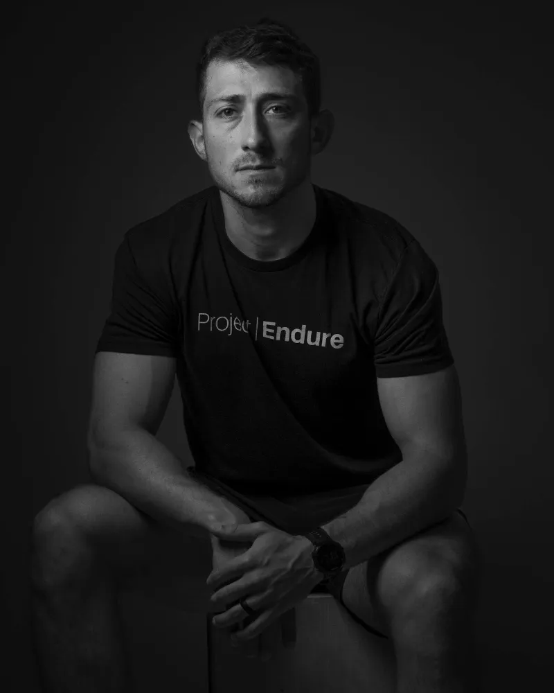 Joe Rinaldi, physical therapist, fitness influencer, founder of Project Endure. Photo: Bryan Karl Lathrop